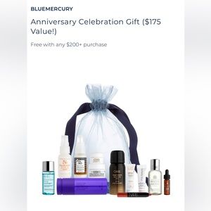 Blue Mercury Anniversary Gift - $175 Value - NWT